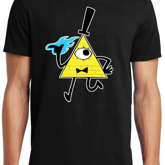 Gravity Falls Bill Cipher Walking Adult Tshirt - Picture 1 of 4